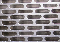 La maille perforée d'acier inoxydable couvre autour de facile formé de perforation rectangulaire installent