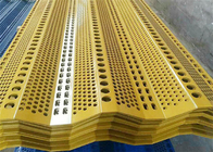 Panneaux de clôture anti-vents à haute résistance à la poussière Largeur de 250 mm à 500 mm