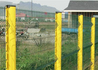 La barrière de sécurité en acier colorée de grillage, maille de jardin clôturant facile durable installent