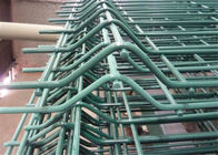 le PVC vert de 4mm a enduit le fil soudé Mesh Fence For Park/jardin/sécurité au sol de sports