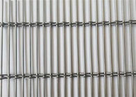 Fil architectural tissé Mesh Curtain de l'acier inoxydable 2mm