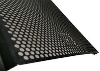 Panneaux perforés en métal de haut-parleur de coutume en acier noire du gril 0.3mm