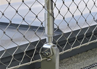 barrière d'acier inoxydable de Mesh Diamond Hole 316 de câble métallique de sécurité d'escaliers de 6mm