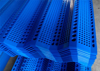 Trois filet bleu maximal de coupure du poussier de vent de Panels 900mm de barrière de coupe-vent