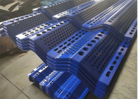 Trois filet bleu maximal de coupure du poussier de vent de Panels 900mm de barrière de coupe-vent