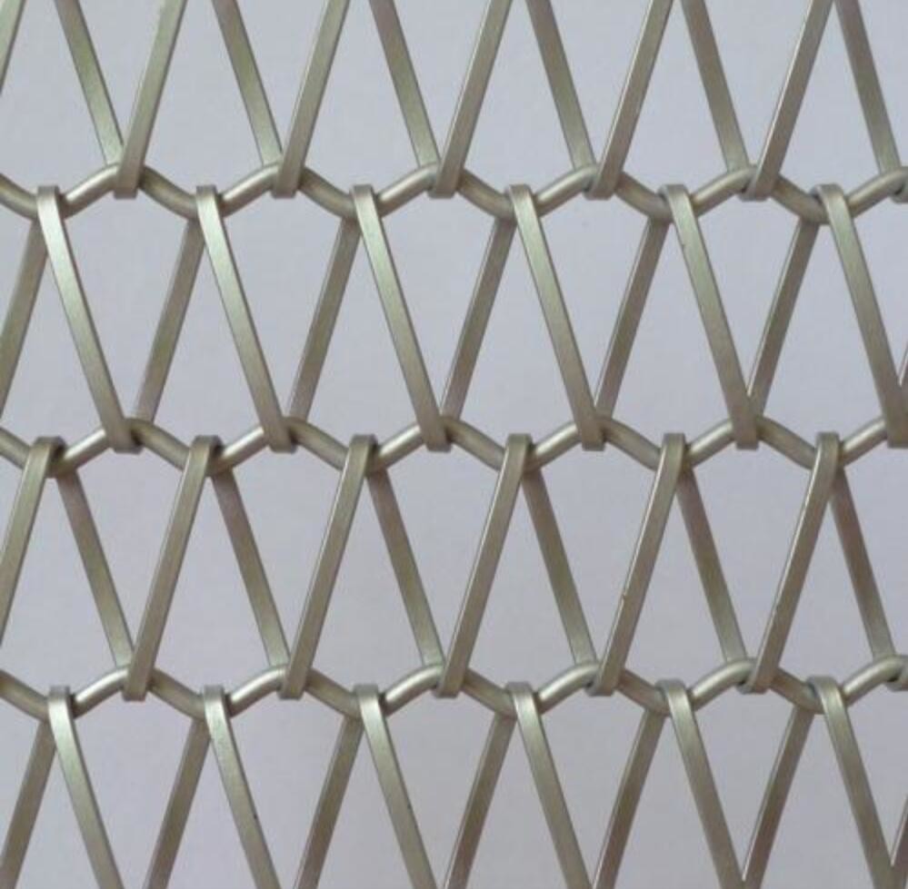 fil tissé architectural Mesh Curtains du trou solides solubles de la largeur 25mm de 2.5m