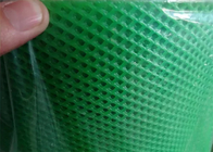 poulet en plastique Mesh Diamond Hole Green Hdpe de 15mm