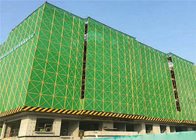 Protection en plastique d'échafaudage de construction de bâtiments de filet de sécurité de la densité 12*12