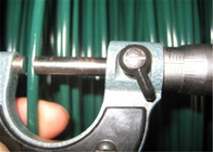 le PVC enduit en plastique de fil de fer de longueur de 2mm 400mm a enduit la coupe