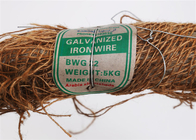 Le zinc galvanisé électrique de fil obligatoire de la bobine 1kg de Bwg 21 a enduit