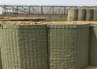 Bastion galvanisé par barrières Hesco militaires du mur 5.0mm de sable de trou carré