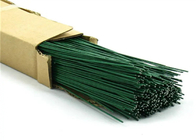 Fil métallique coloré de pagaie flexible de jardinage de Noël vert 0,6 mm