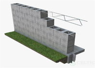 Espacement de type treillis de renfort de blocs de construction de 40 cm soudé