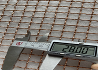 maille de cuivre tissée 28mm Mesh Size Faraday Cage Use de diamètre de fil de 2mm