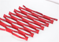 Largeur de filet métallique étendu de 4 m de couleur rouge Largeur du fil métallique étendu de 1 m Largeur du fil 4 mm