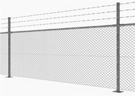 Clôture galvanisée à chaîne 9ga 3 mètres de haut 20 mètres de longueur
