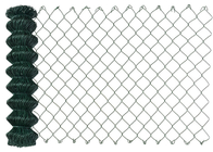Forme de trou en diamant de la clôture à chaîne verte de 9 mesures