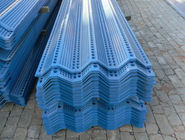 Panneaux de clôture anti-vent de couleur bleue pour les usines de lavage du charbon