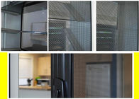 Grillage carré tissé par sécurité galvanisé pour la protection de fenêtre et d'insecte de porte