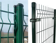 la sécurité incurvée par 3D verte de couleur de 4.5mm protègent le fil Mesh Fence
