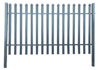 clôture de palissade de section de la haute sécurité galvanisée par 2.1m W