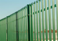 Barrière Pales, fil Mesh Fence de palissade de sécurité de PVC de couleur verte de parc