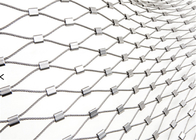 Câble métallique de l'olive 3.2mm de câble Mesh Stainless Steel 304 316 pour la barrière de zoo