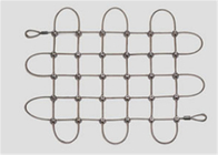 Taille de la maille de 50 mm Maillage de câble en acier inoxydable Type de pinceau croisé