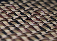 fil serti par replis tissé par Aperutre Mesh Bronze Decorative de 15mm