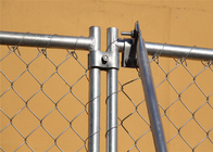 Panneaux provisoires 2.0mm Metal Chain Link Fence ISO