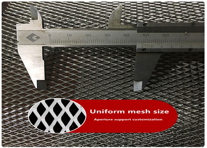 Plaque métallique de treillis diamanté personnalisée avec tolérance de trou /-0,05 mm