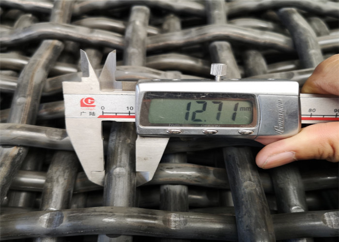 Acier à haute teneur en carbone serti par replis du grillage 65mn de diamètre de 12.7mm