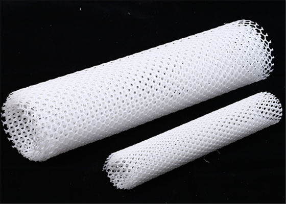 Longueur expulsée Mesh Netting Roll de plastique blanc du polypropylène 5m